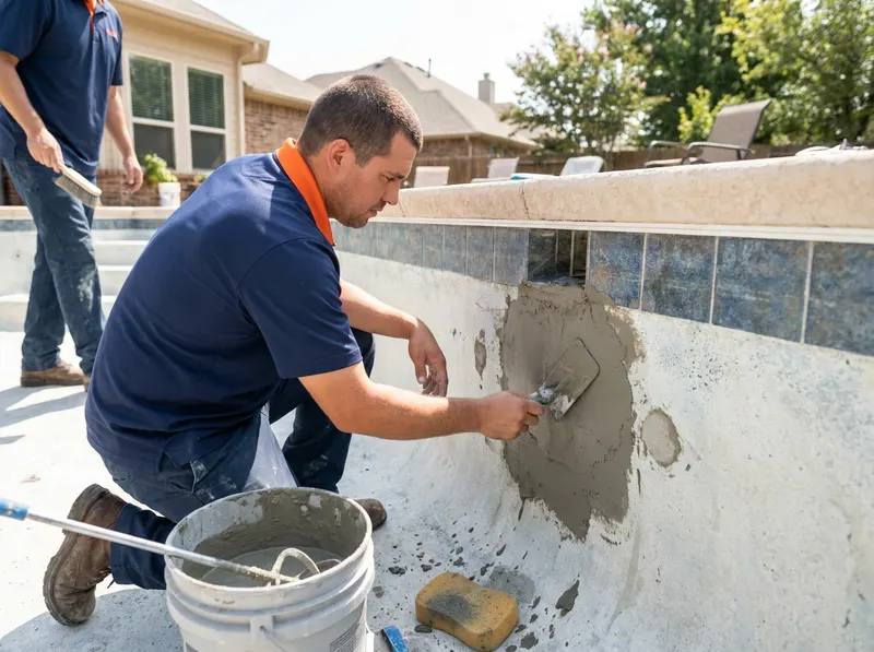 Localized Plaster Patch Repair in Jenks, OK